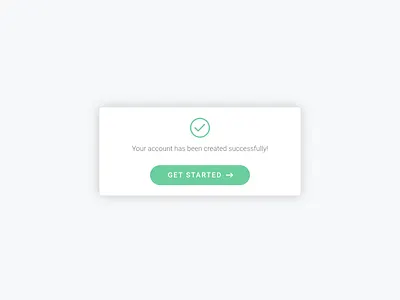 Flash Message - Day 11 (Created with Affinity Designer) affinity dailyui day011 design flash flat green pop up web