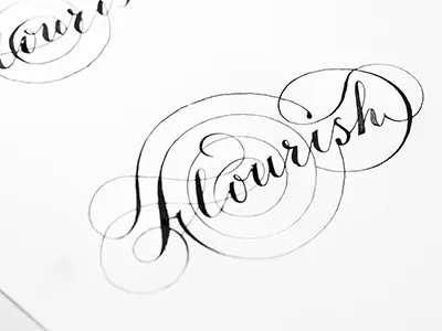 Flourish calligraphy flourishes hand lettering lettering writing