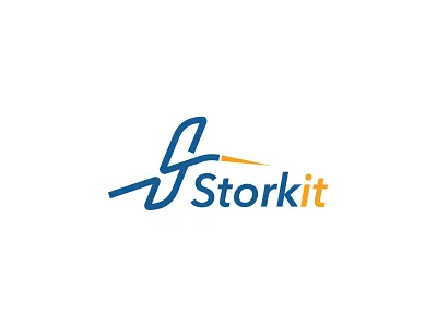 Stork bird icon logo logo design s stork