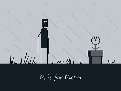 M is for Metro city game level limbo mario metro piranha plant st. petersburg tube