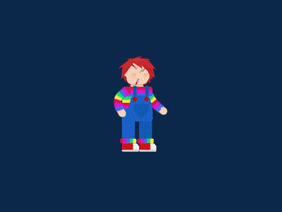 Chucky animation chucky gif halloween horror