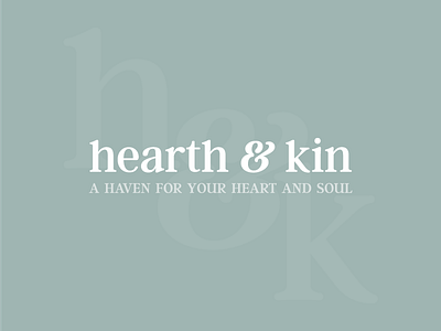 Hearth & Kin blog hearth and kin typography