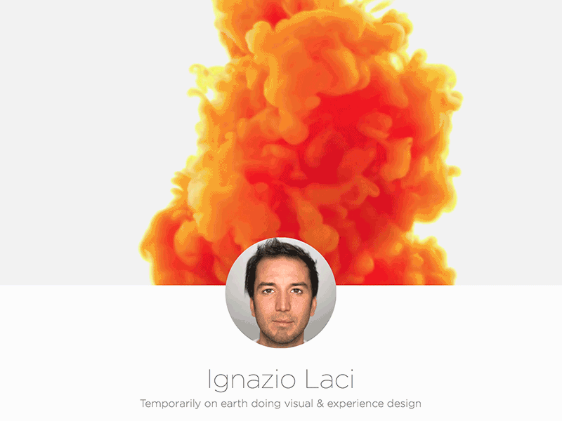 Ignazio Laci Website ignazio ignaziolaci ink ink in water personal site smoke website