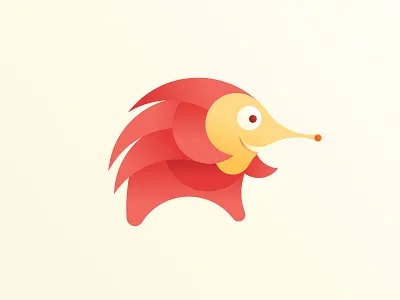 ECHIDNA animal animal logo app bangalore echidna india shylesh