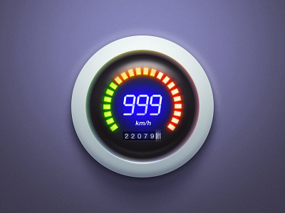 Speed Meter cool hour km meter photoshop speed ui