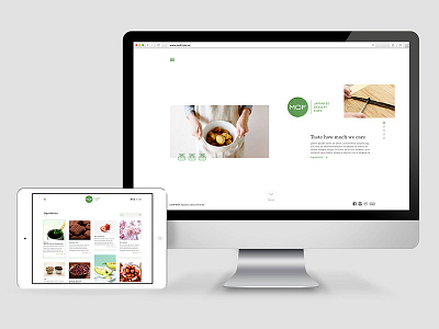 MOF - Japanese Dessert Cafe asian cafe dessert japanese responsive simple style ui website white