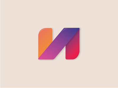 Concept logo agency amend branding colour design digital effects gradient icon logo web