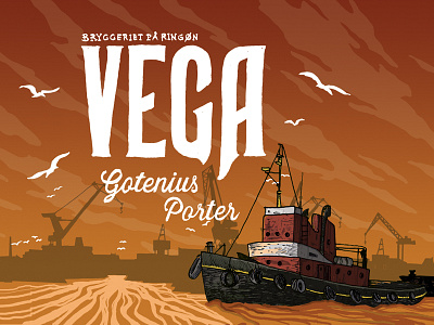 Vega - Bryggeriet på Ringön beerlabel