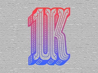 1K circus lettering slab