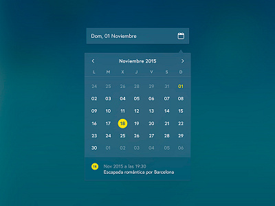 Calendar app calendar ios mobile ui ux