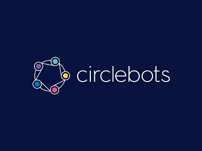 Cirlce Bots Logo branding circlebots clean logo modern tech