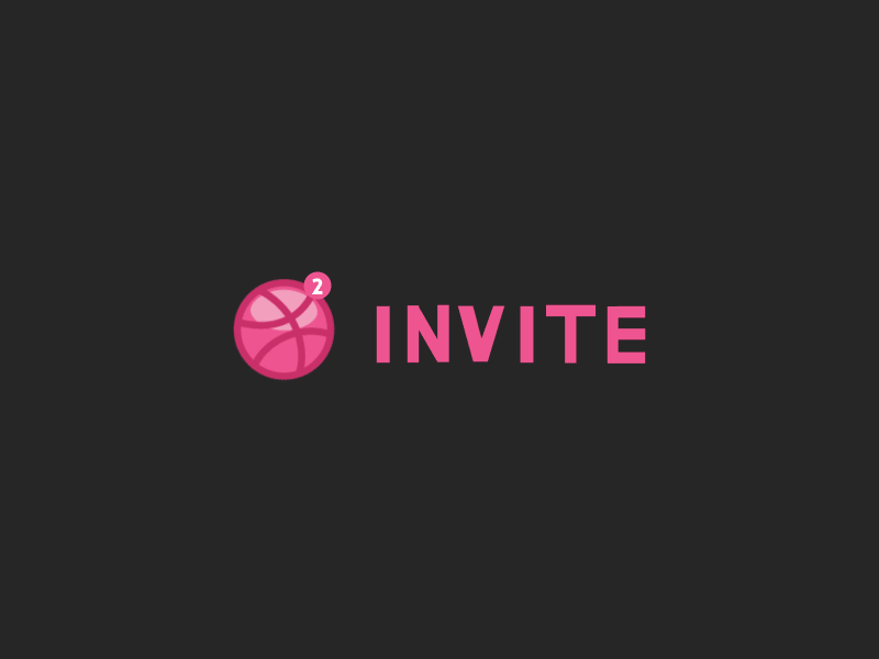 Dribbble invite dribbble gif graphic invitation invite mg motion