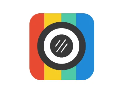 Alternative Instagram Icon/Logo camera flat design icon instagram logo polaroid