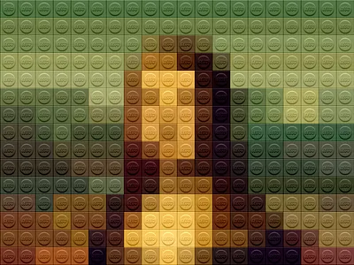 Lego Art art gioconda lego leonardo da vinci mona lisa