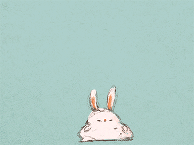 Bounce animated gif animation bounce bunny hop jumping loop rabbit