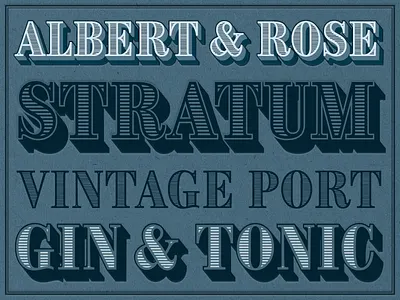 Brim Narrow Combinations Blue font type typedesign typeface typography