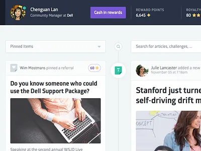 Community Platform (sneak peek) application art direction design glober green purple ui user interface ux web design