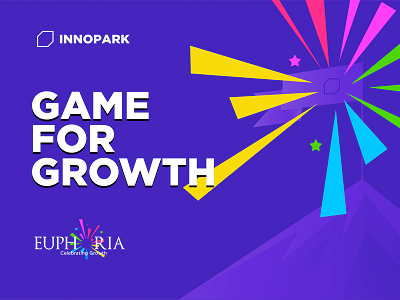 Game for growth concept visual design