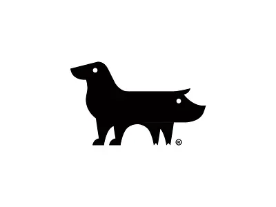 Pig Dog Logo animal beer branding dog identity logo pig symbol
