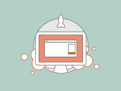 Illustration color design flat graphic icon illustration onboarding