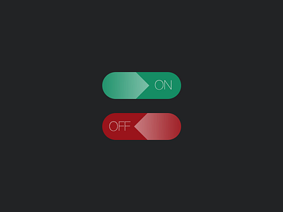 Daily UI #015 - On/Off Switch 015 daily ui on off switch