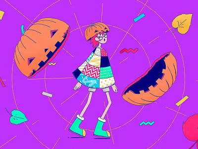 Sun character illustration