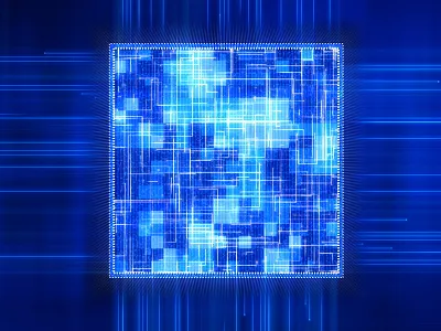 CPU Power! animated gif c4d circuit computer cpu energy gif loop mograph motherboard motion graphics processor