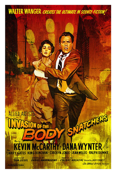 Snatch some Bodies body snatchers illustration pod people