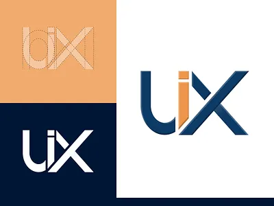 UI/UX Logo 3d brand identity branding creative design graphic design letter logo logo logodesigner minimal symbol ui uiux logo urban vector