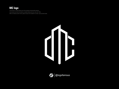 MC Logo Design Idea branding buildinglogo contractor design graphic design icon illustration logo logofamous manajemen mc mclogo monogramlogo typography ui ux vector