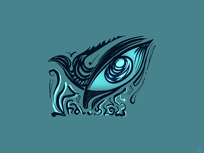 Whaleye animals artlogo character deep digitalart drawing eye freegraphic graphic handgraphic illustration logo logoart ocean sea sketch sketchstyle sur surrealism whale