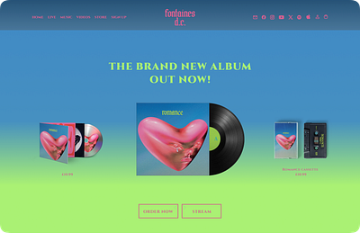 Daily UI Challenge #003 - Landing Page dailyui