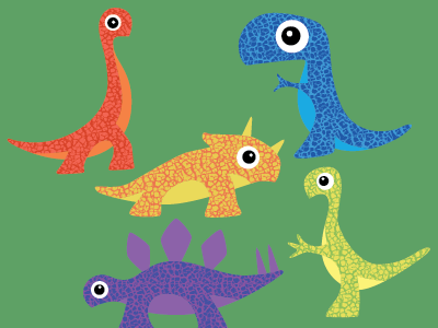 Adorableasauruses baby dino icons