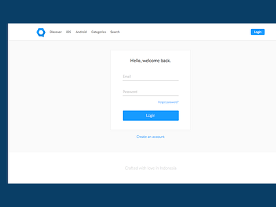 Login Screen login login screen shots ui ux web wip