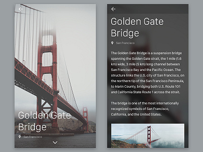 Travel Guide app concept mobile travel travel guide ui