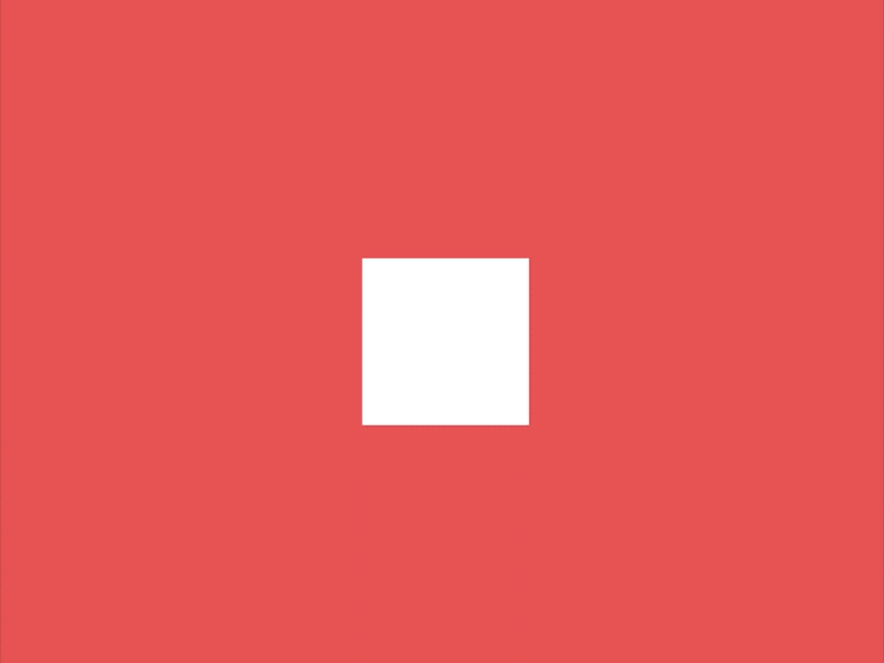 Primary Love after effects bright gif minimal shapes