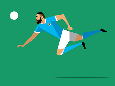 Otamendi WIP football illustration man city manchester city mcfc otamendi soccer