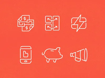 Icons for a Cause cause crowd funding custom fundraising icons money social good