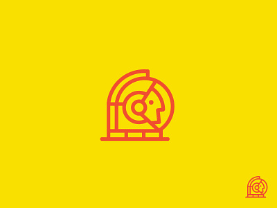 Spaceman astronaut design identity illustration logo mark space symbol
