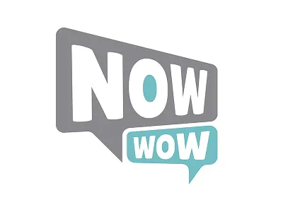 NowWow Logo app brand icon logo social type