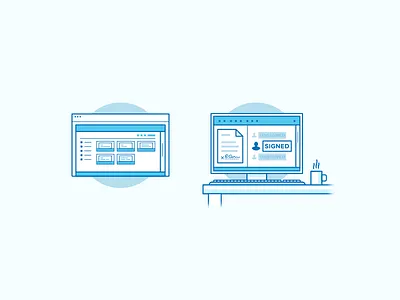 It's been awhile since I posted... analyze browser cloud desktop esign icons monitor product sign