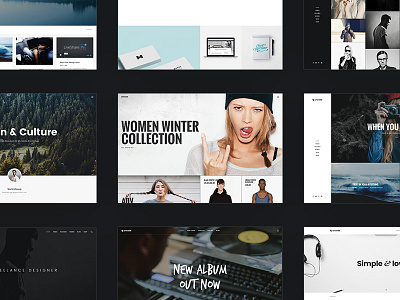 Layout Sneak Peek 2 - Uncode WP Theme blog clean ecommerce grid portfolio responsive shop simple theme themeforest wordpress
