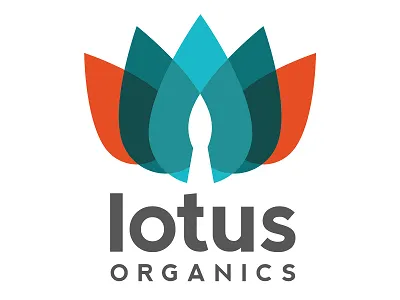 Lotus Organics a nerds world company logo design creative agency toronto custom logo design custom logo toronto graphic design graphic design firm graphic designers logo design logo designers toronto