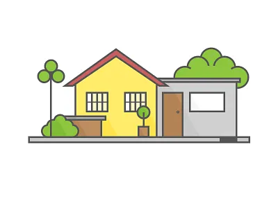 House Line Art home house illustration line line art vector