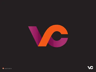 VC design identity illustration letter letterform logo logotype mark monogram symbol type v