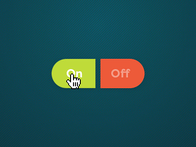 On/Off Switch 015 app button dailyui interface minimal onoff switch ui