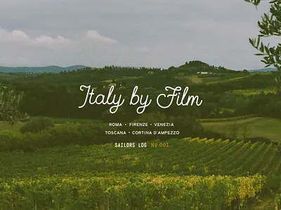 Italy By Film blog film overlay photography