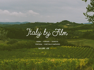Italy By Film blog film overlay photography