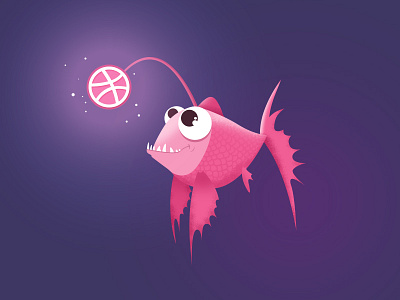 Hello Dribbble! debut dribbble first shot fish