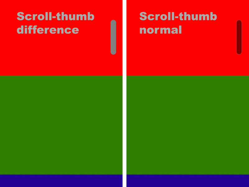 Scrollbar idea os ux